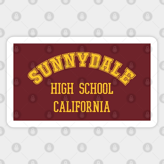 Sunnydale High School Magnet by deadright